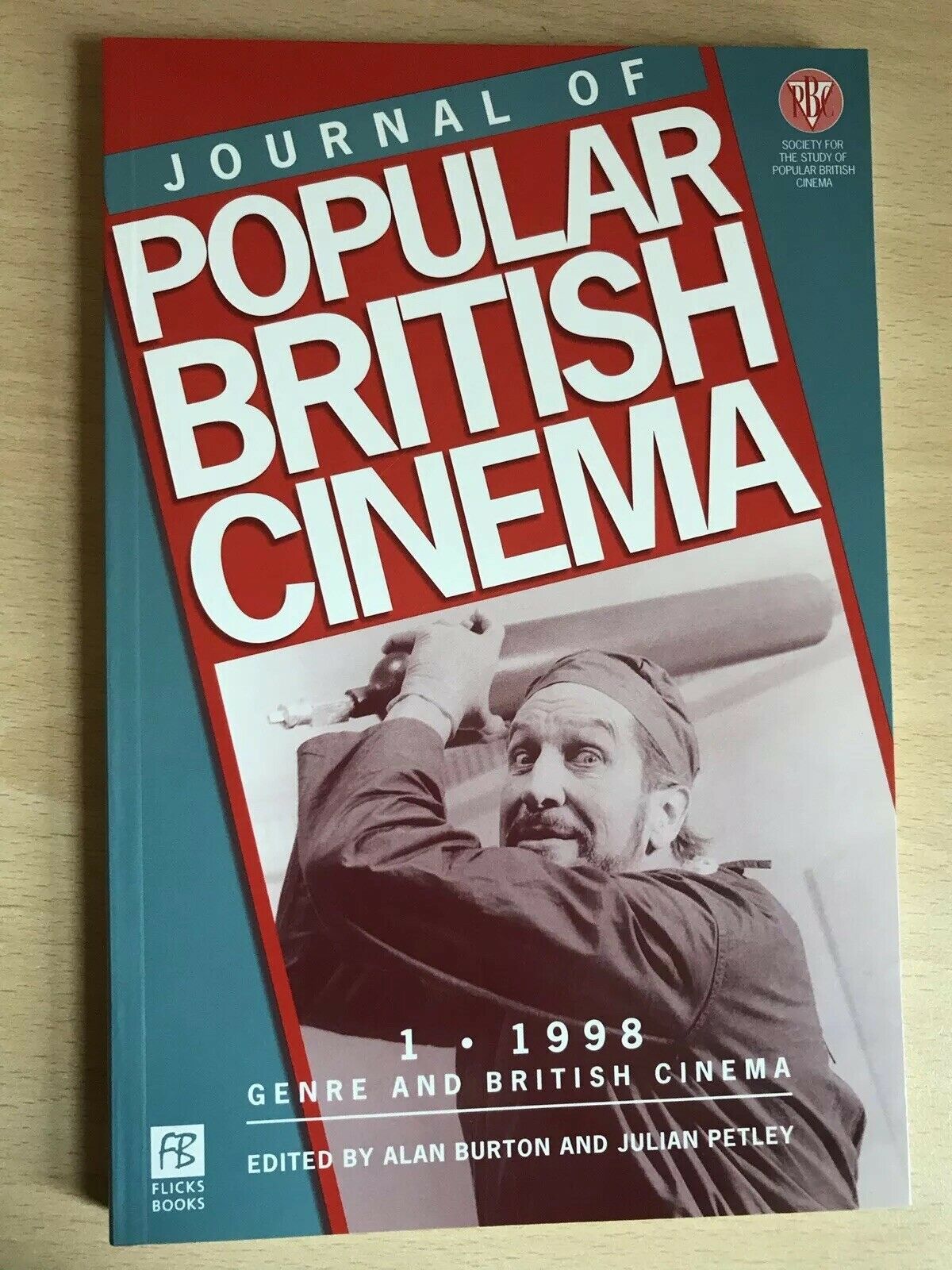 JOURNAL OF POPULAR BRITISH CINEMA magazine side cover Issue 1   1998