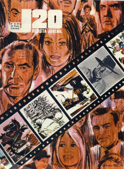 J20 magazine side cover Issue 26  January 1971