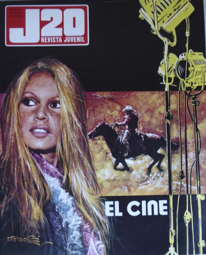 J20 magazine side cover Issue 15  June 1976