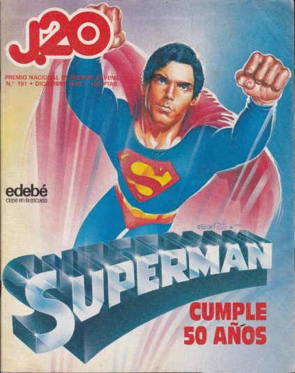 J20 magazine side cover Issue 191  December 1987