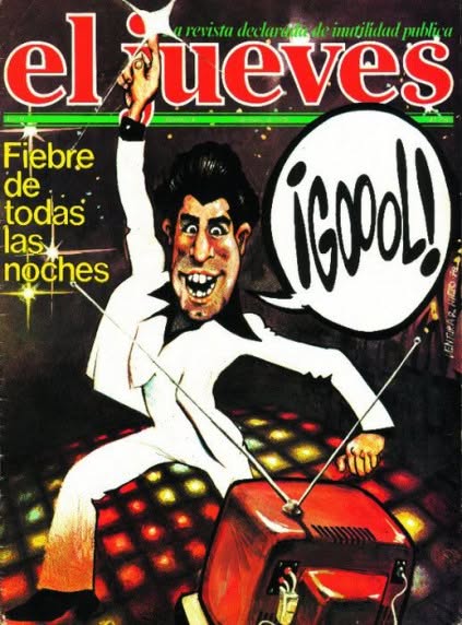 EL JUEVES magazine side cover Issue 54  June 1978