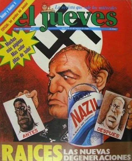 EL JUEVES magazine side cover Issue 145  March 1980