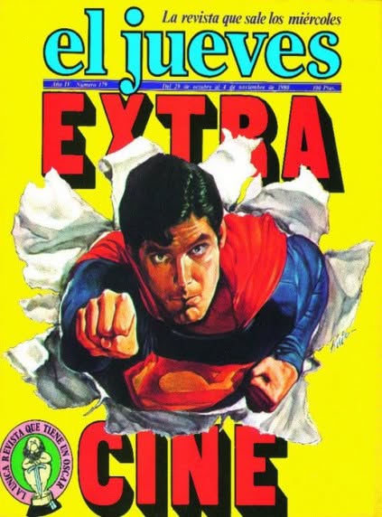 EL JUEVES magazine side cover Issue 179  November 1980