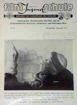 FILM JUGEND SCHULE magazine side cover Issue 10  1954