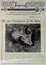 FILM JUGEND SCHULE magazine side cover Issue 11  1955