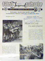 FILM JUGEND SCHULE magazine side cover Issue 17-18  1956