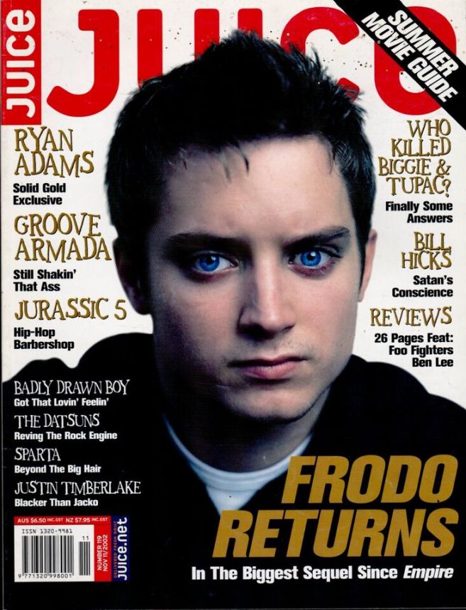 JUICE magazine side cover Issue 119  November 2002