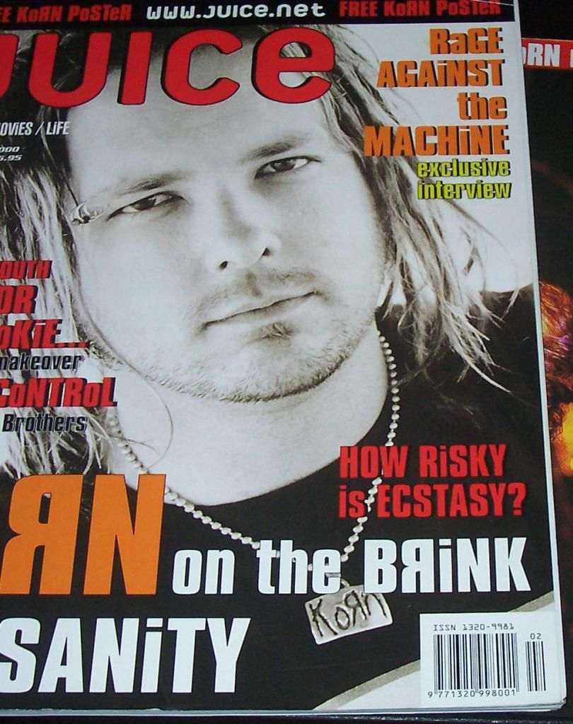 JUICE magazine side cover Issue 87 February 2000
