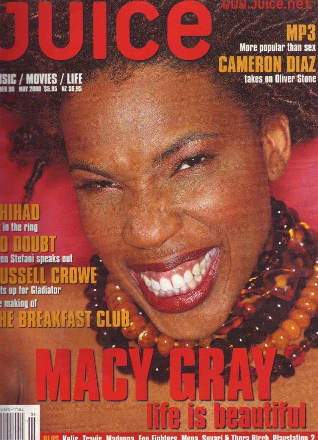 JUICE magazine side cover Issue 90 May 2000