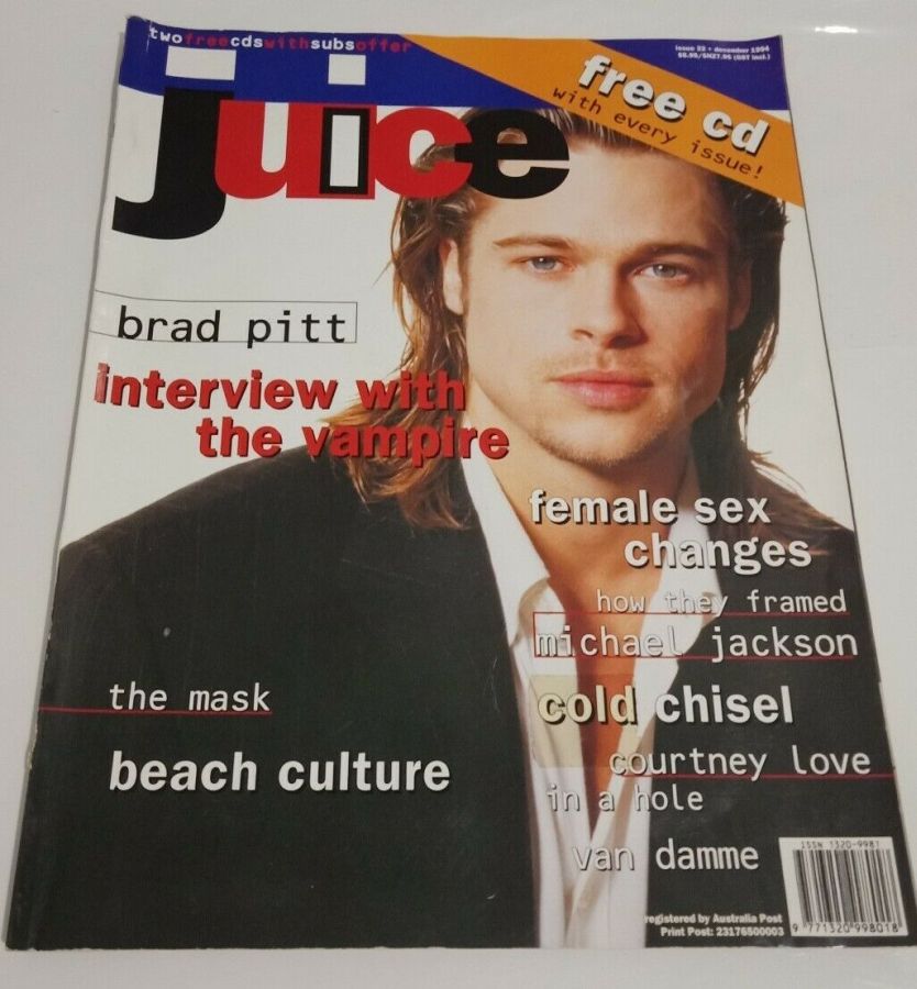 JUICE magazine side cover Issue 22 December 1994