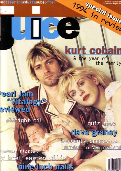 JUICE magazine side cover Issue 23 January 1995