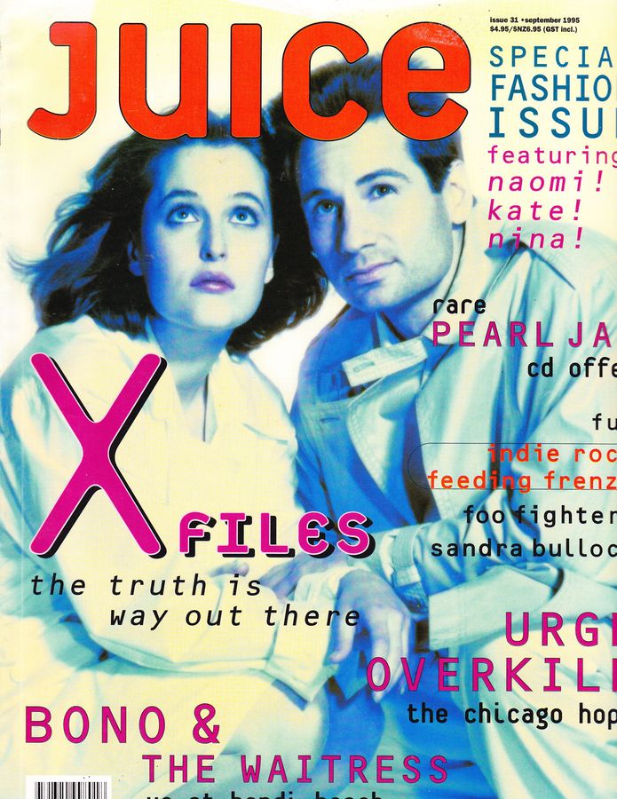 JUICE magazine side cover Issue 31 September 1995