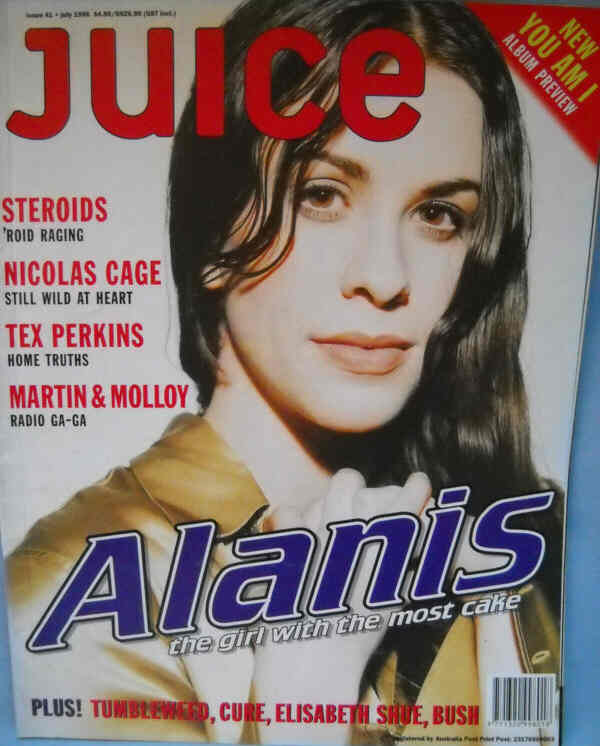 JUICE magazine side cover Issue 41 July 1996