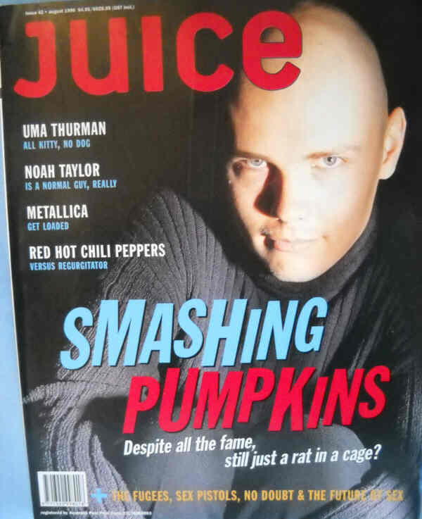 JUICE magazine side cover Issue 42 August 1996