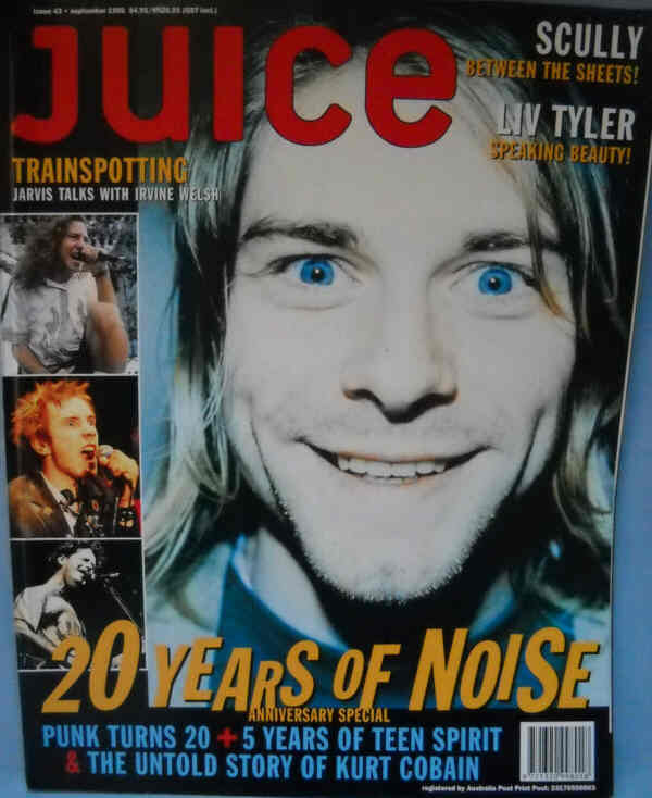 JUICE magazine side cover Issue 43 September 1996