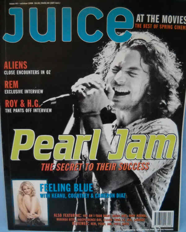 JUICE magazine side cover Issue 44 October 1996