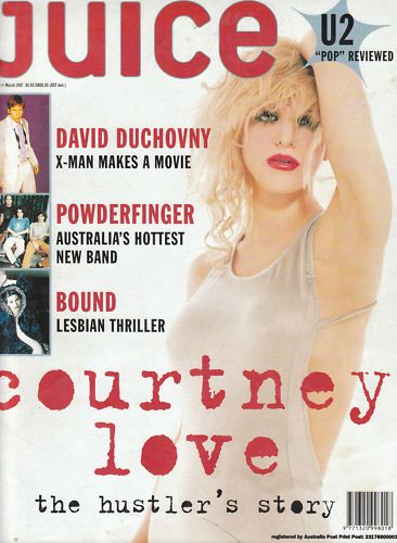 JUICE magazine side cover Issue 49 March 1997