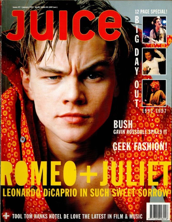 JUICE magazine side cover Issue 47  January 1997
