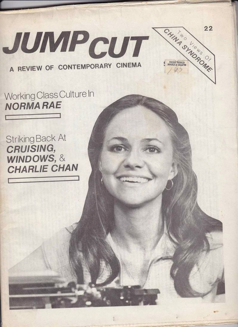 JUMP CUT magazine side cover Issue 22 May 1980