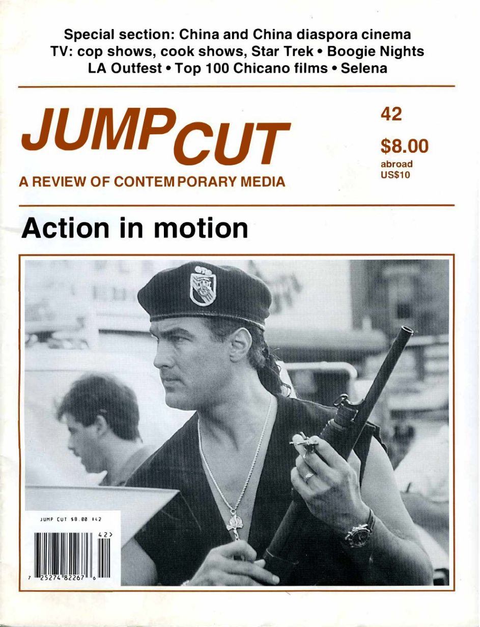 JUMP CUT magazine side cover Issue 42  December 1998