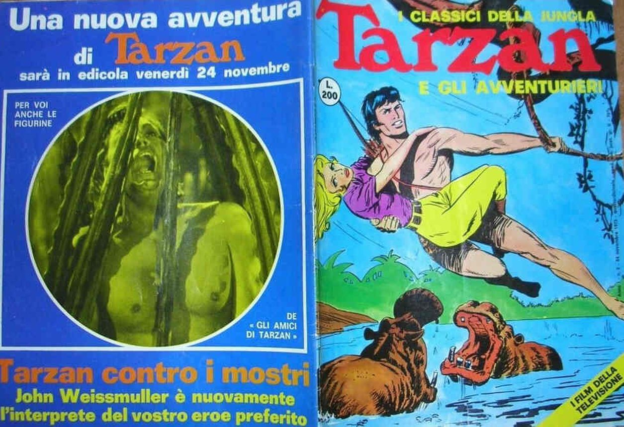 I CLASSICI DELLA JUNGLA magazine side cover Issue 2   1970
