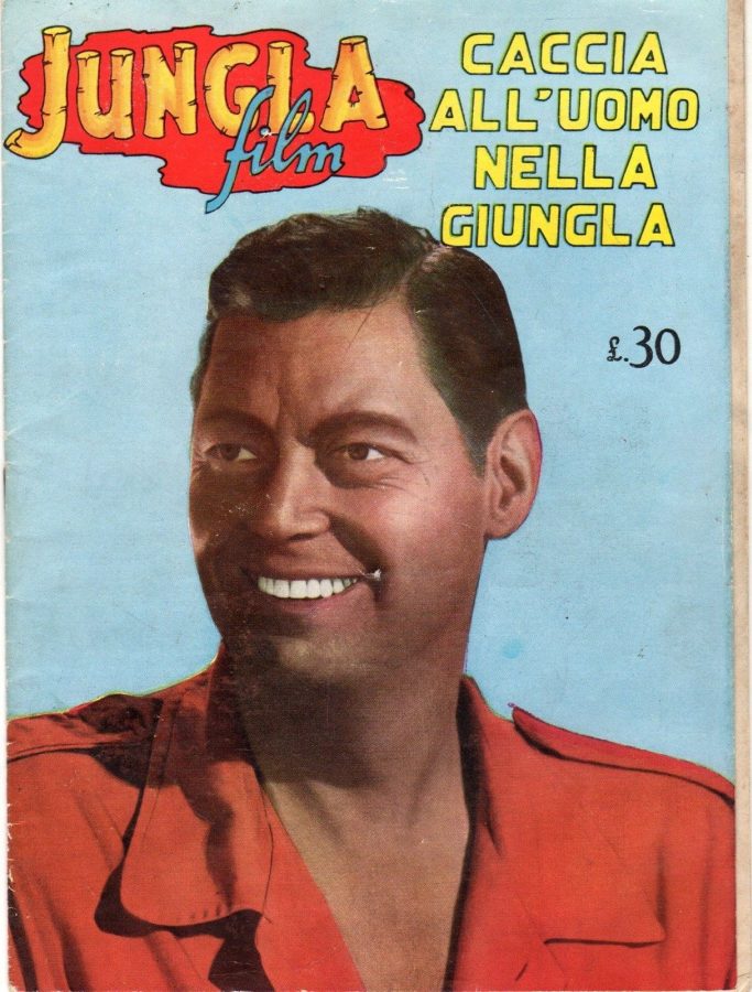 JUNGLA FILM magazine side cover Issue 1 22 August 1953