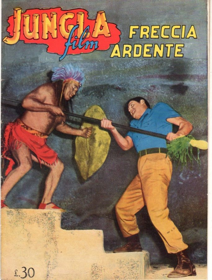 JUNGLA FILM magazine side cover Issue 4 12 September 1953