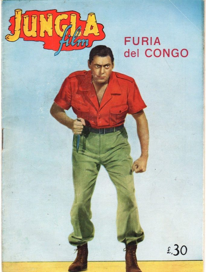 JUNGLA FILM magazine side cover Issue 5 19 September 1953