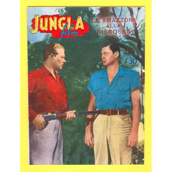 JUNGLA FILM magazine side cover Issue 8 10 October 1953