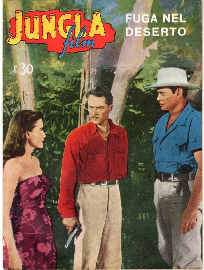 JUNGLA FILM magazine side cover Issue 9 17 October 1953