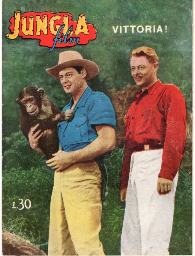 JUNGLA FILM magazine side cover Issue 10 24 October 1953