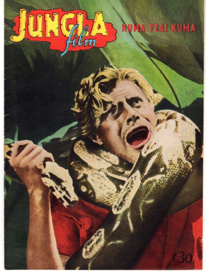 JUNGLA FILM magazine side cover Issue 11 31 October 1953