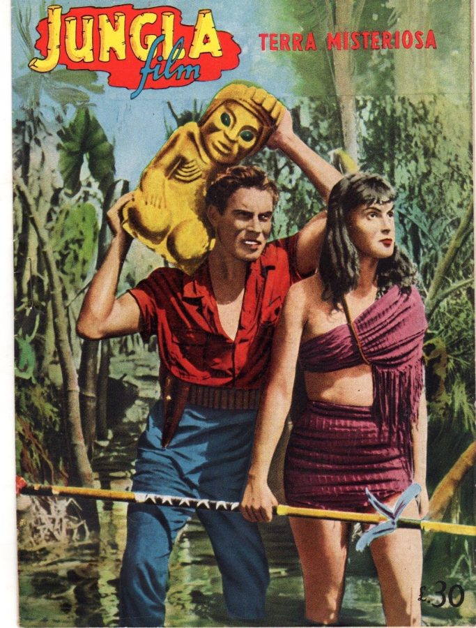 JUNGLA FILM magazine side cover Issue 12 7 November 1953