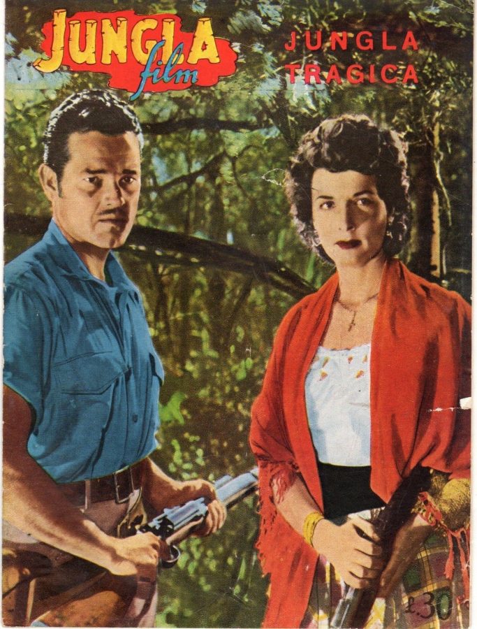 JUNGLA FILM magazine side cover Issue 15 28 November 1953