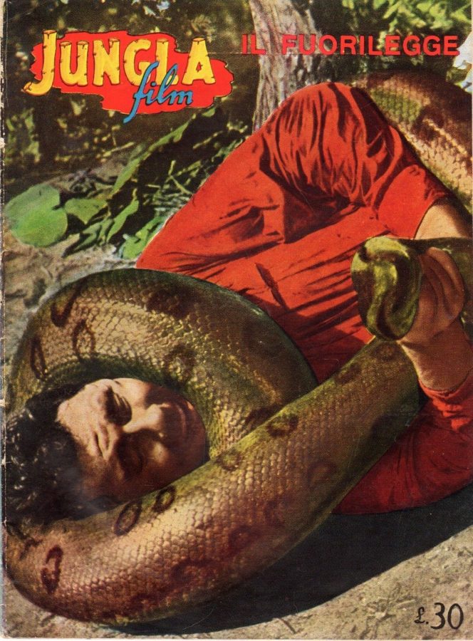 JUNGLA FILM magazine side cover Issue 16 5 December 1953