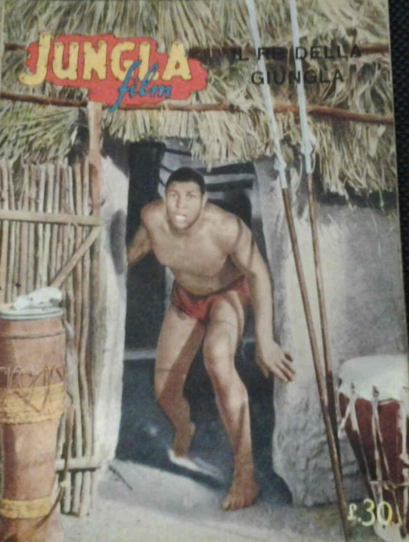JUNGLA FILM magazine side cover Issue 18 19 December 1953
