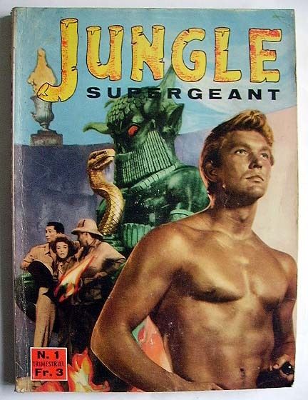 JUNGLE SUPERGEANT magazine side cover Issue 1  
