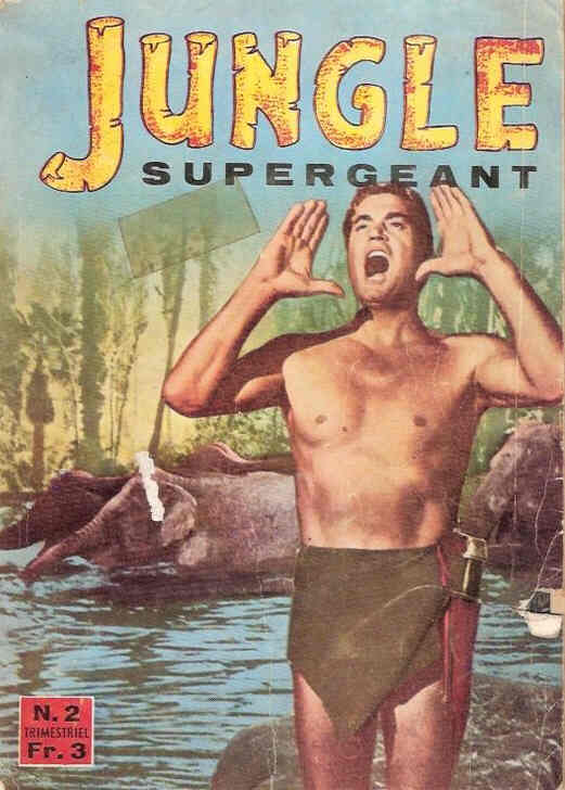 JUNGLE SUPERGEANT magazine side cover Issue 2  