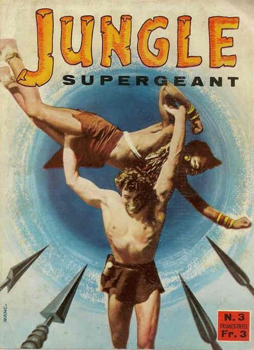 JUNGLE SUPERGEANT magazine side cover Issue 3  