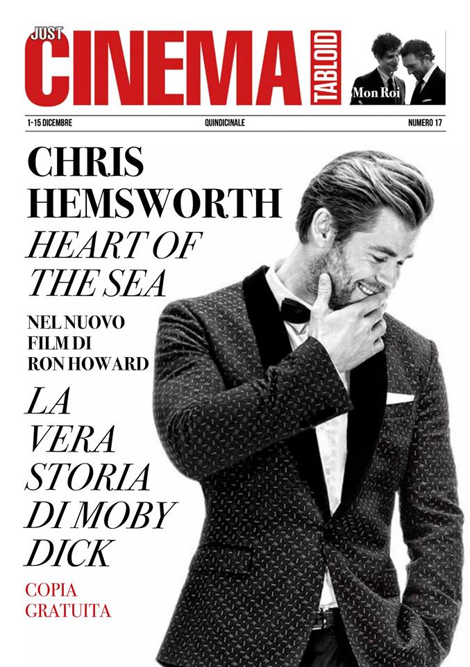 JUST CINEMA magazine side cover Issue 17 1 December 2015