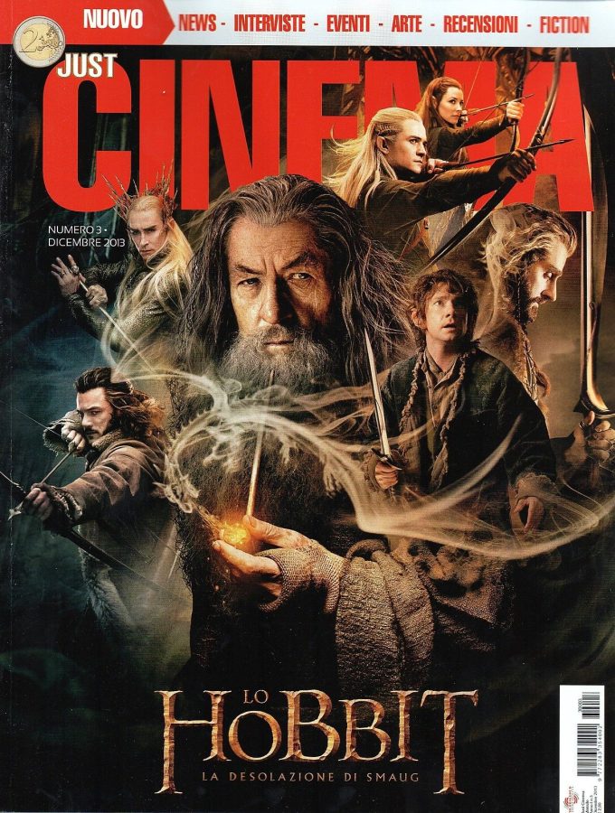 JUST CINEMA magazine side cover Issue 3 December 2013