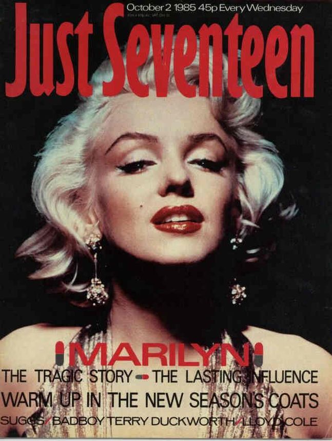 JUST SEVENTEEN magazine side cover 2 October 1985