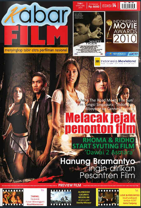 KABAR FILM magazine side cover Issue 14 April/May 2010