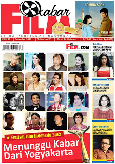 KABAR FILM magazine side cover Issue 40 December 2012