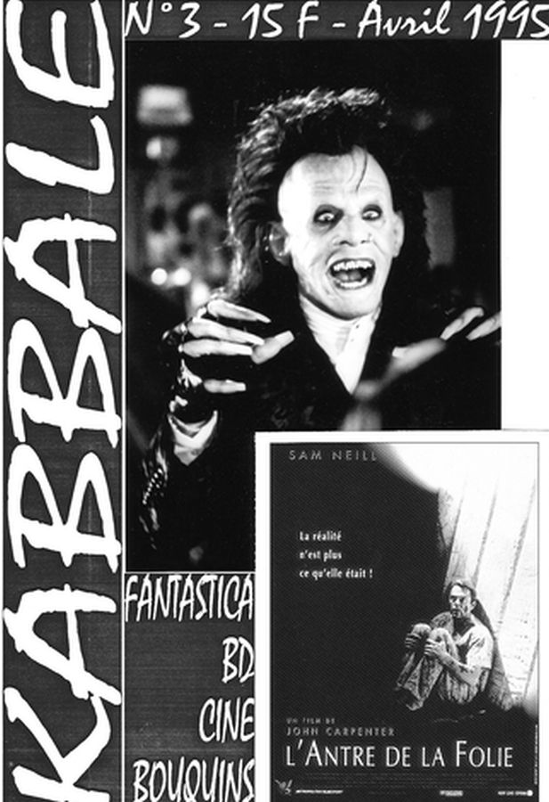 KABBALE magazine side cover Issue 3  April 1995