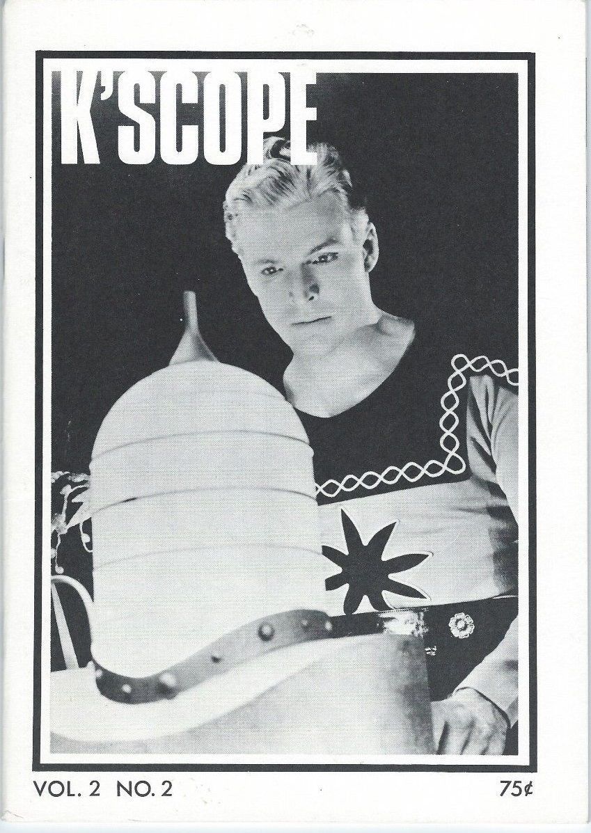 KALEIDOSCOPE magazine side cover  Vol 2 No 2  1966