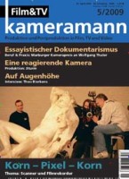 FILM TV KAMERAMANN magazine side cover Issue 5  2009