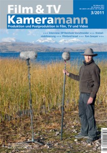 FILM TV KAMERAMANN magazine side cover Issue 3  2011