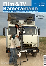 FILM TV KAMERAMANN magazine side cover Issue 6  2011