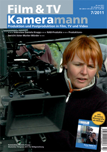 FILM TV KAMERAMANN magazine side cover Issue 7  2011